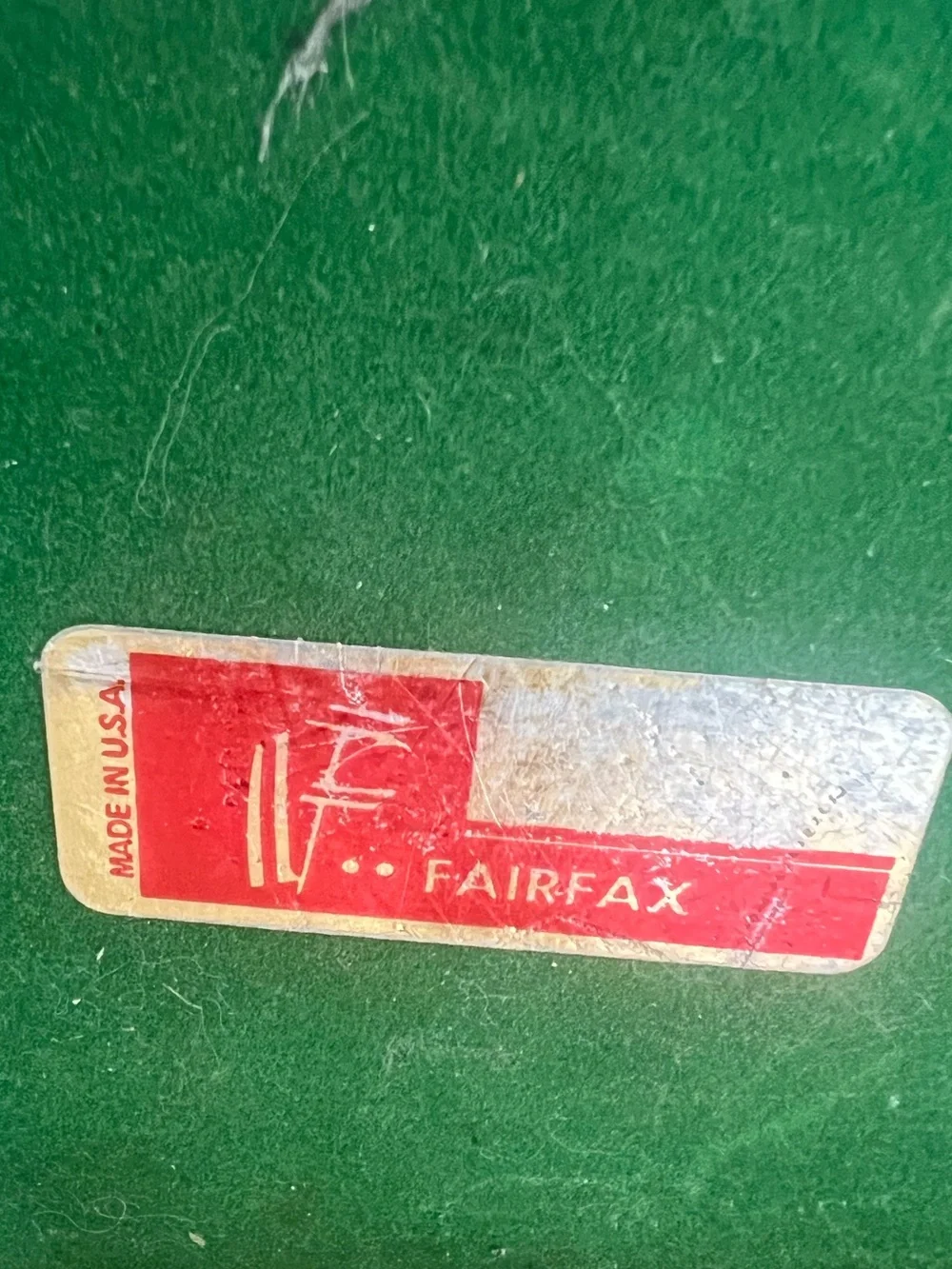 Vintage Fairfax Classic Wood 6-Pipe Holder/Display with Humidor Box
